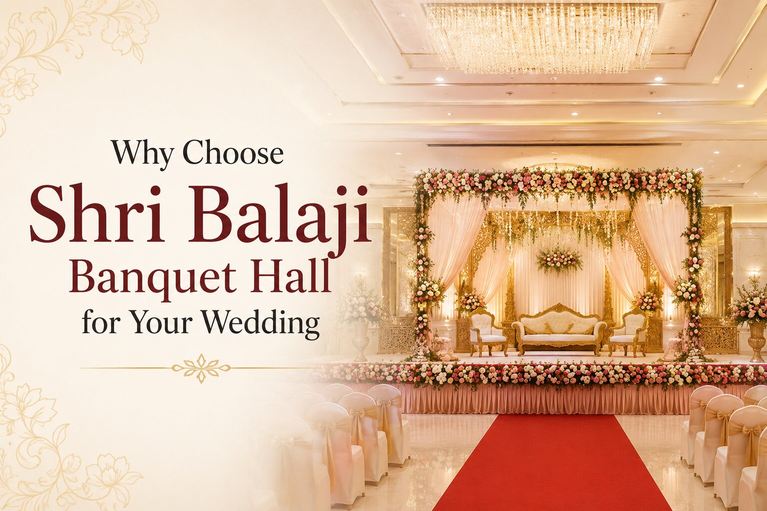 Why Choose Shri Balaji Banquet Hall for Your Wedding